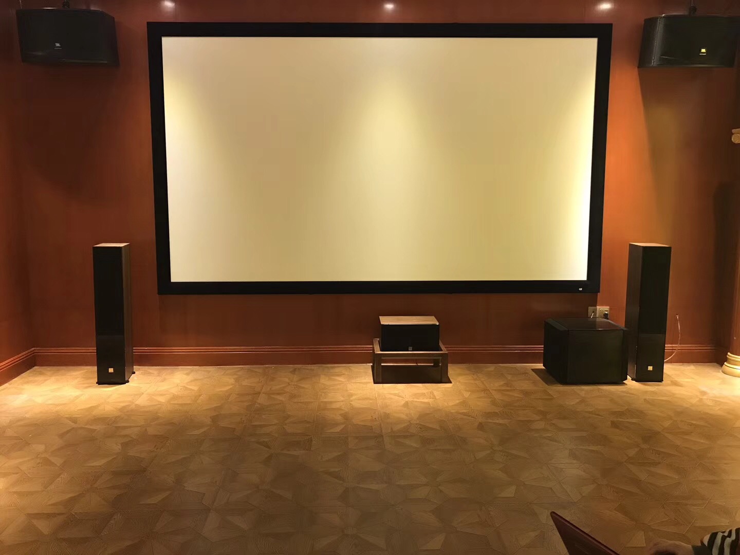 安裝家庭影院